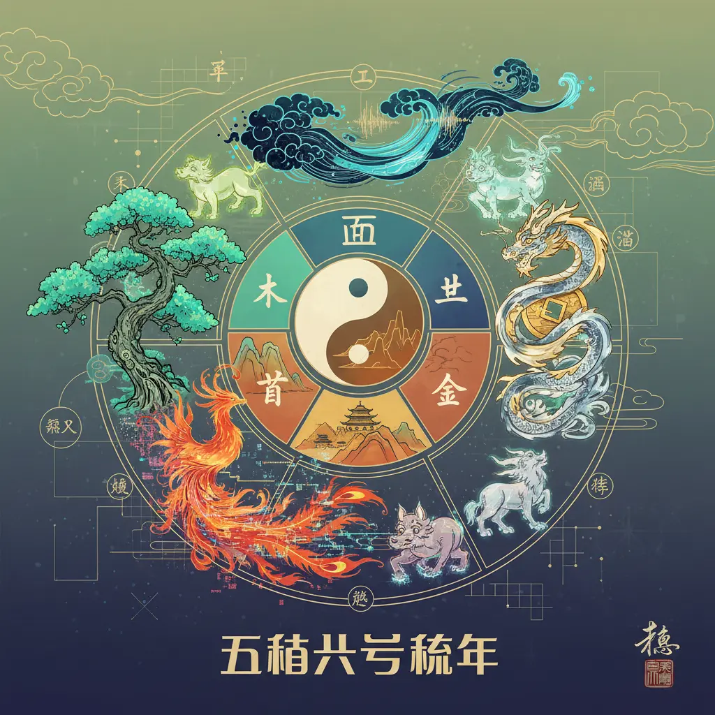 八字流年 - 五行