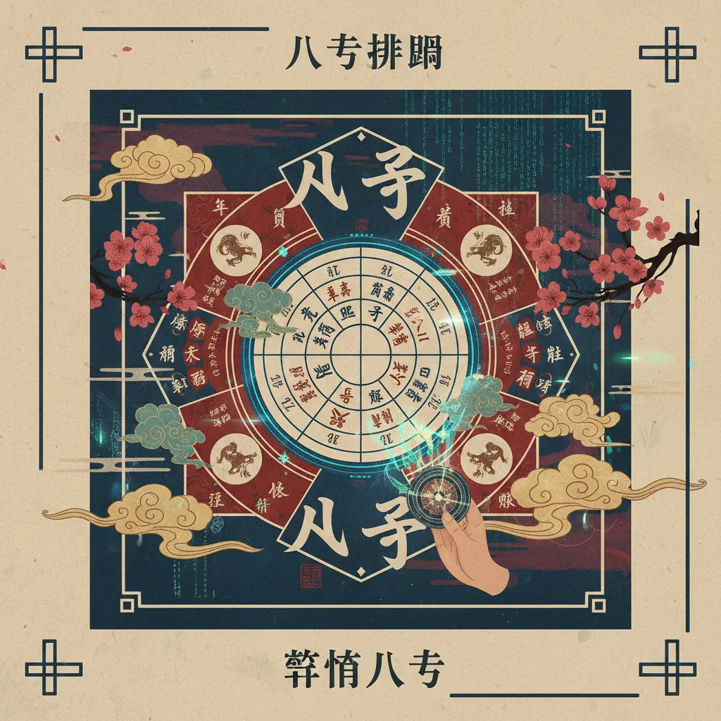 算命八字 - 八字排盤