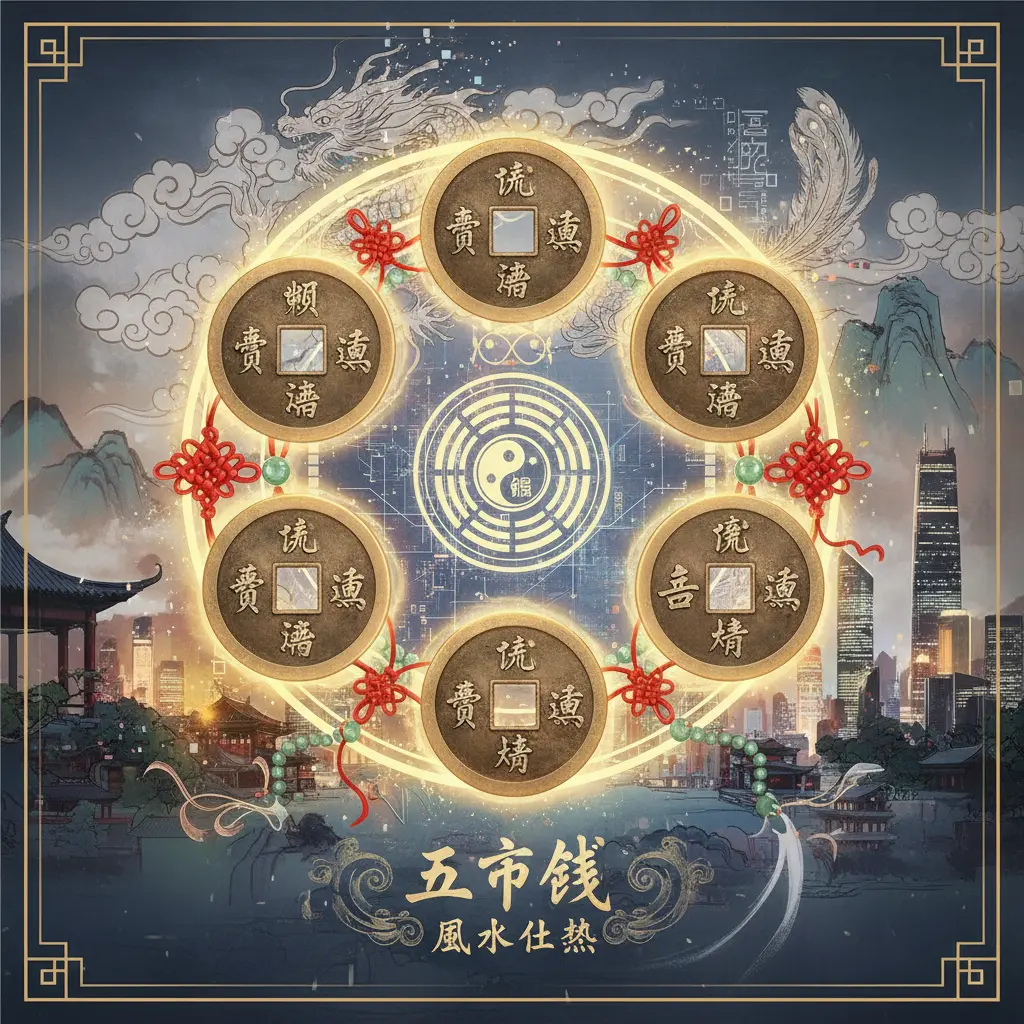 風水化煞 - 五帝錢