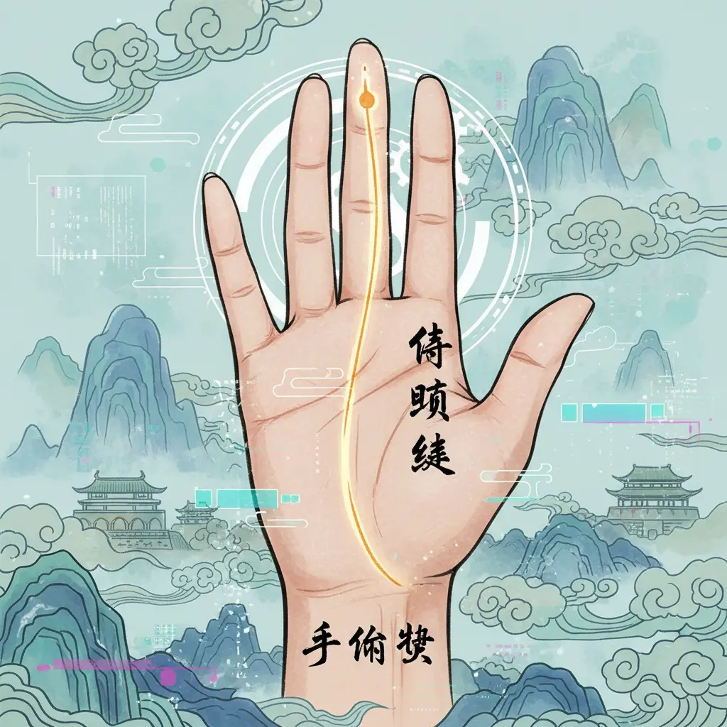 手相學 - 命運線