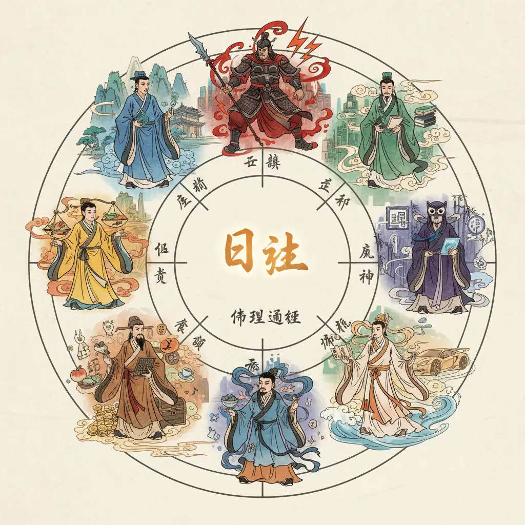 命理解讀 - 十神
