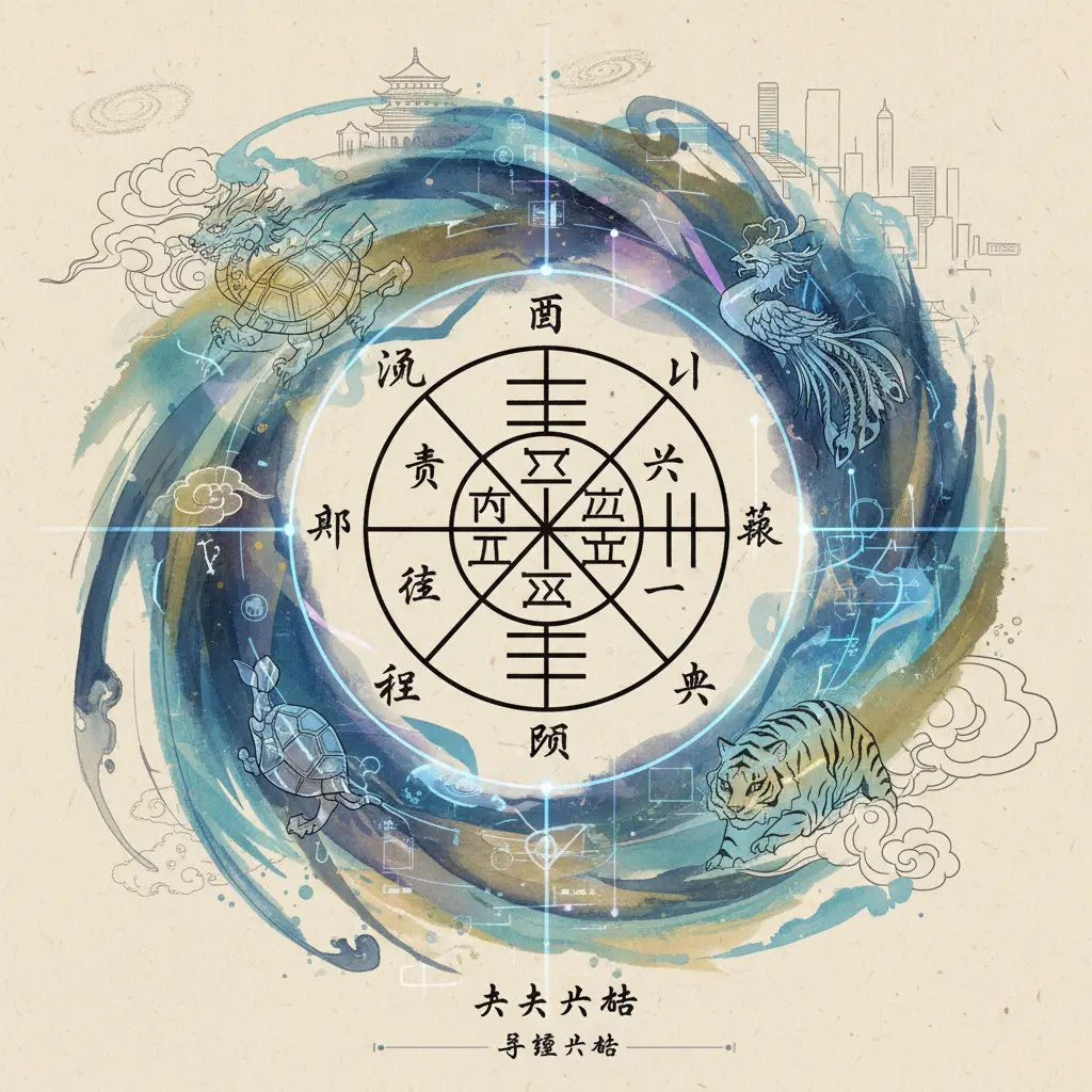 易經八卦 - 先天八卦