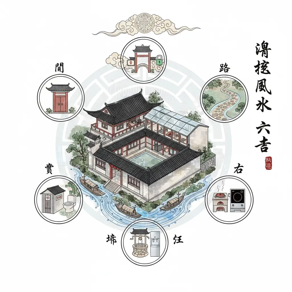 陽宅風水 - 內六事