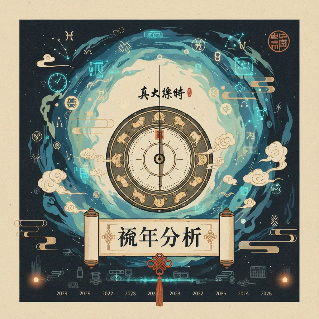 流年分析 - 真太陽時