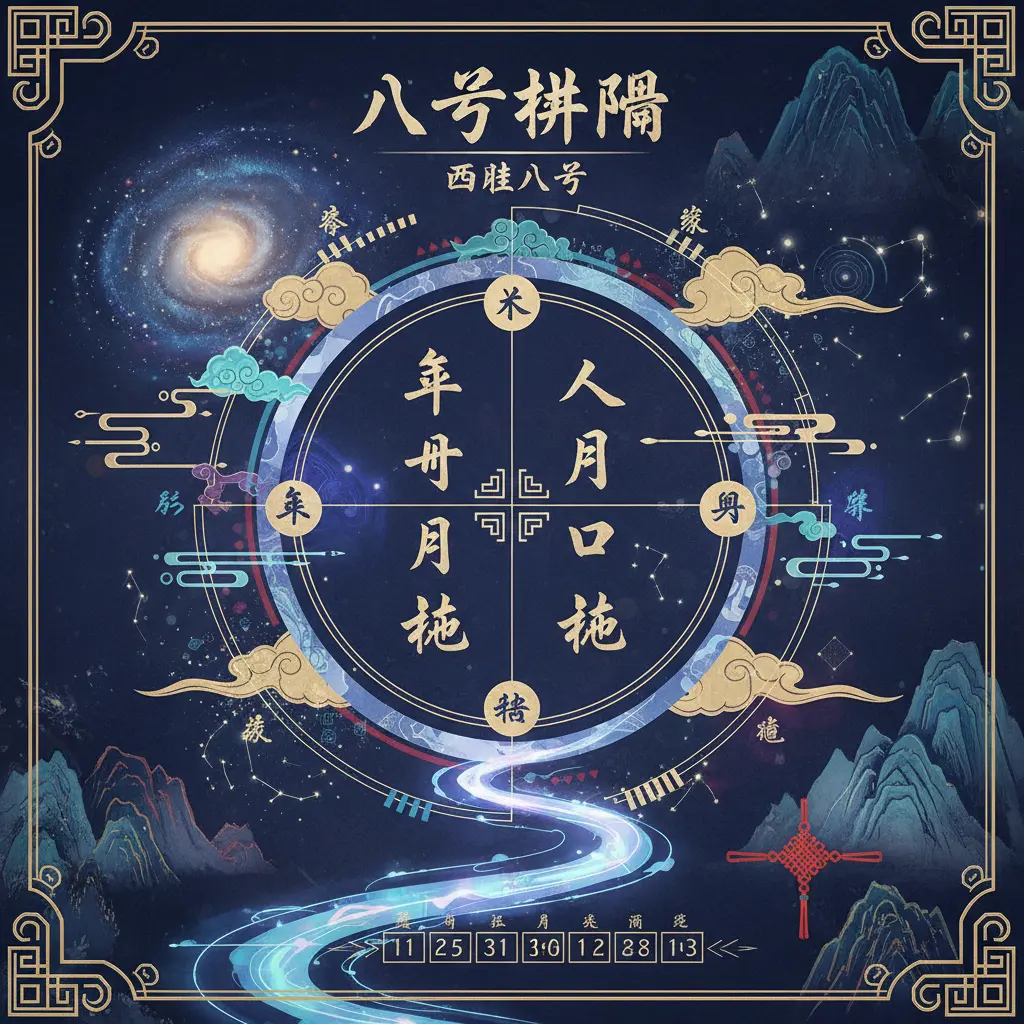 四柱八字 - 八字排盤