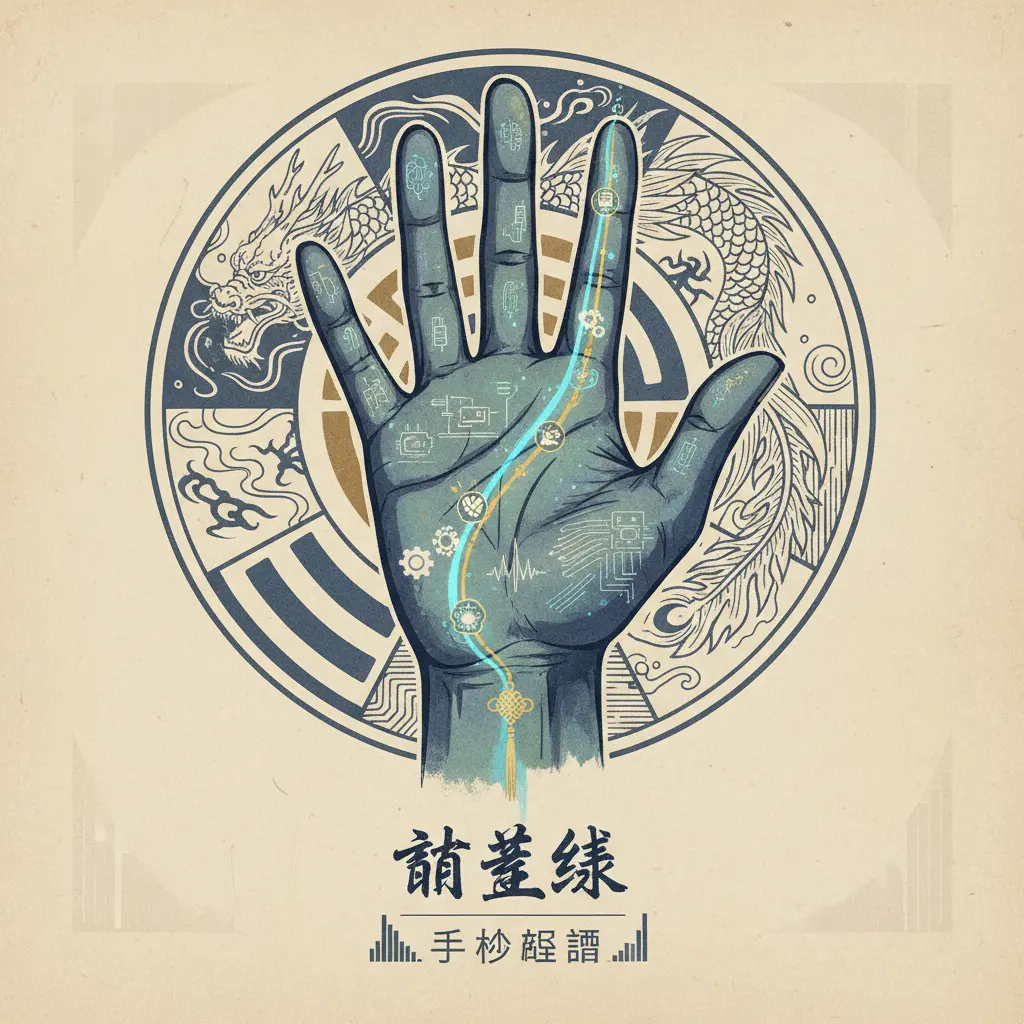 手相解讀 - 智慧線