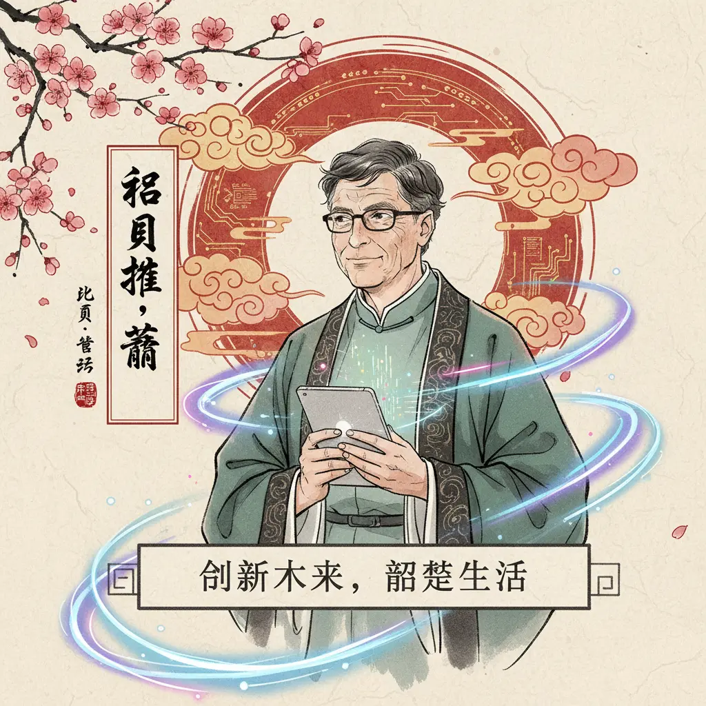 名人推薦 - 比爾‧蓋茲