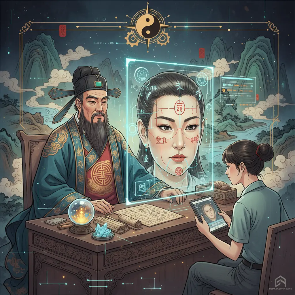 占卜 - 面相學