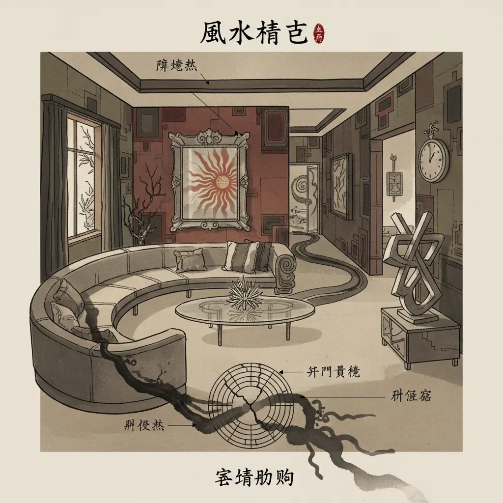 風水禁忌 - 客廳