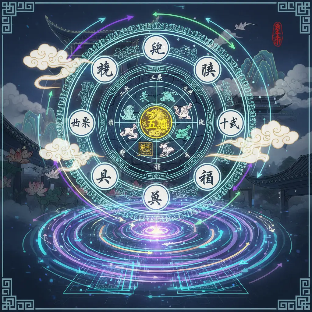 玄空飛星風水 - 洛書紫白九星