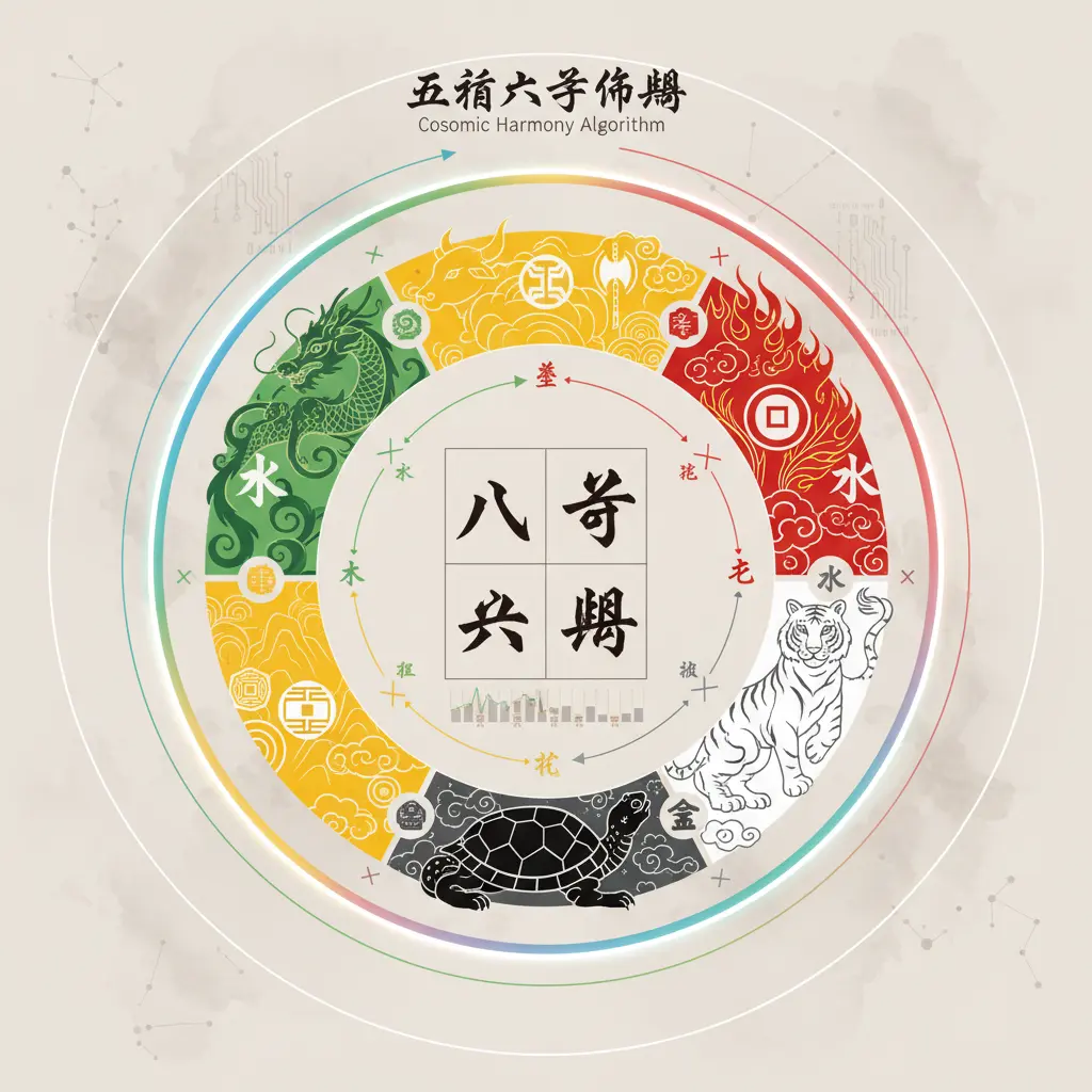 八字命盤 - 五行