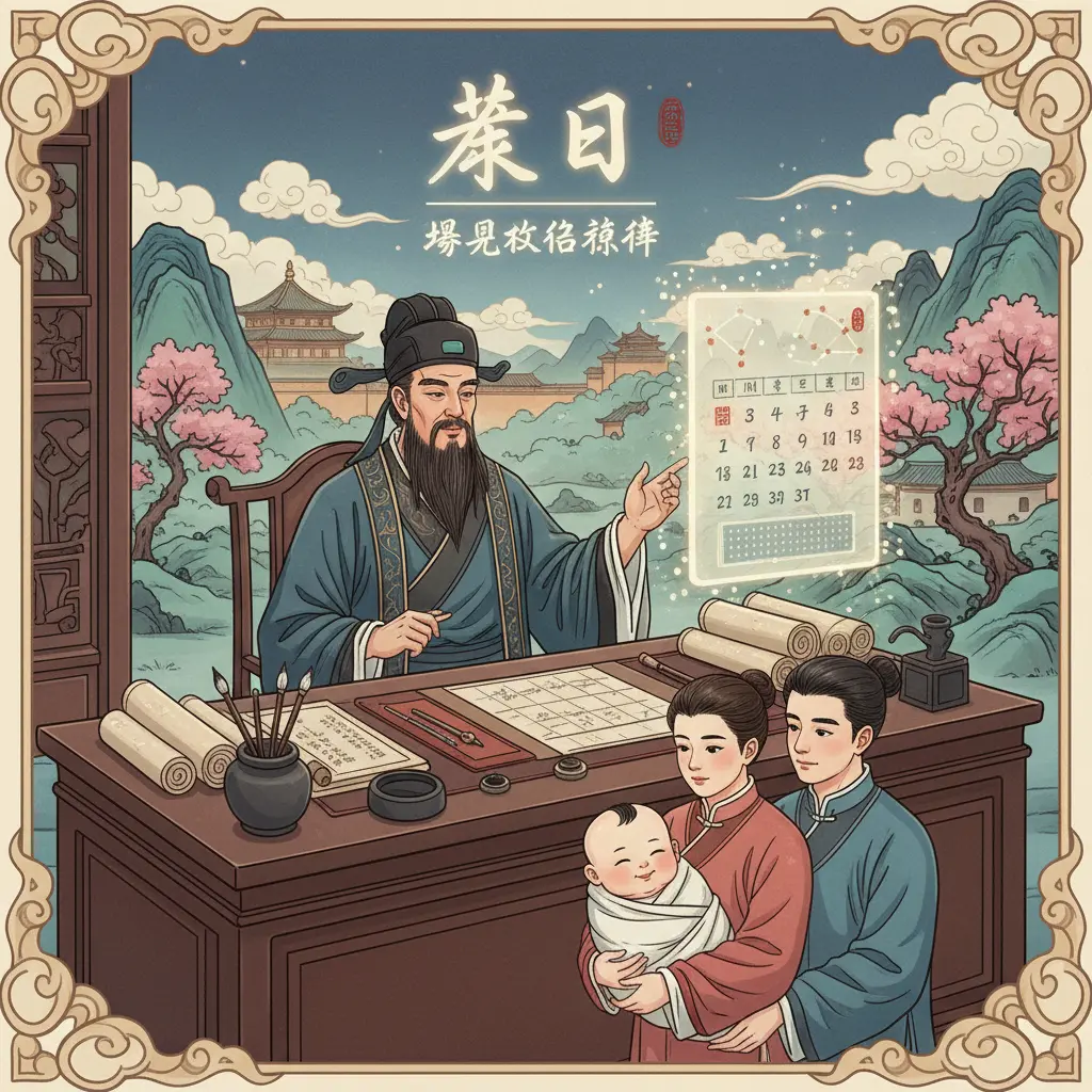 嬰兒改名師傅 - 擇日