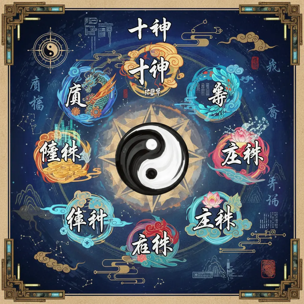 八字命理 - 十神