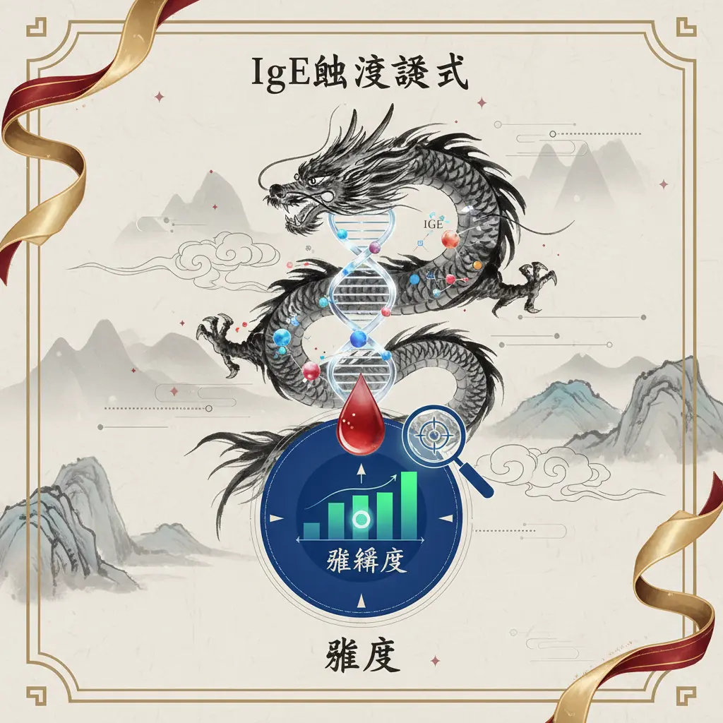 準繩度 - IgE血液測試