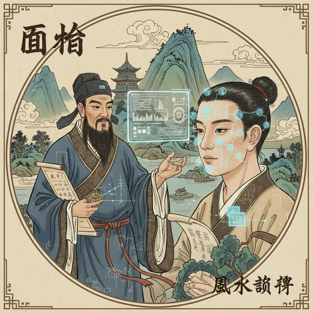 風水師傅 - 面相