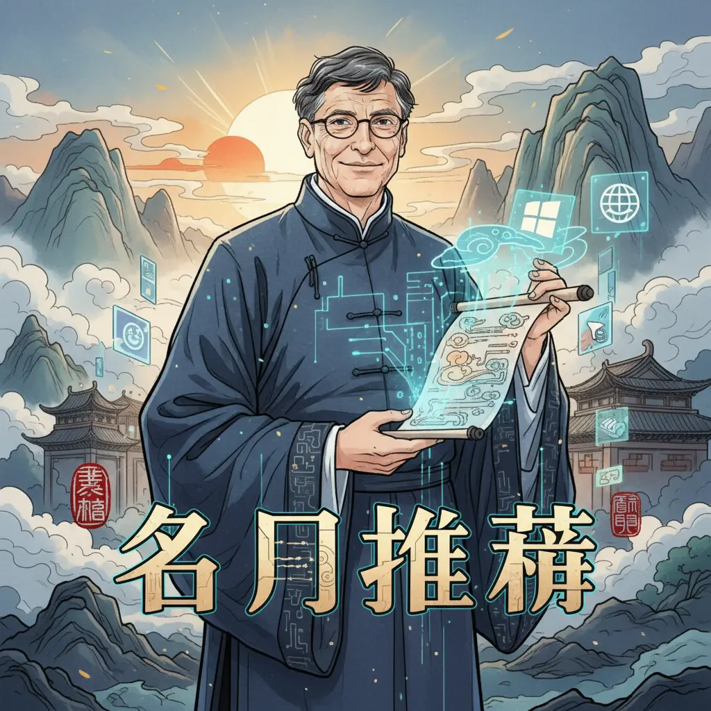名人推薦 - 比爾蓋茲
