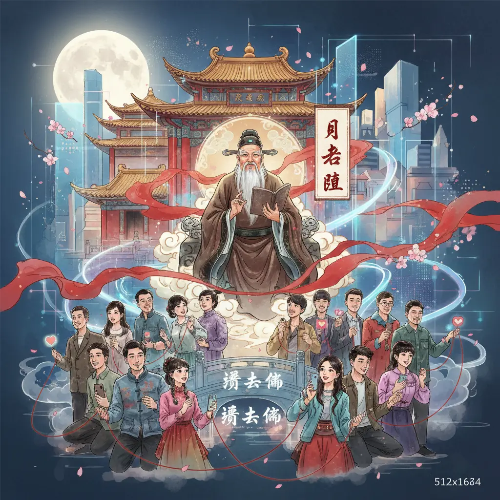 黃大仙廟 - 月老殿