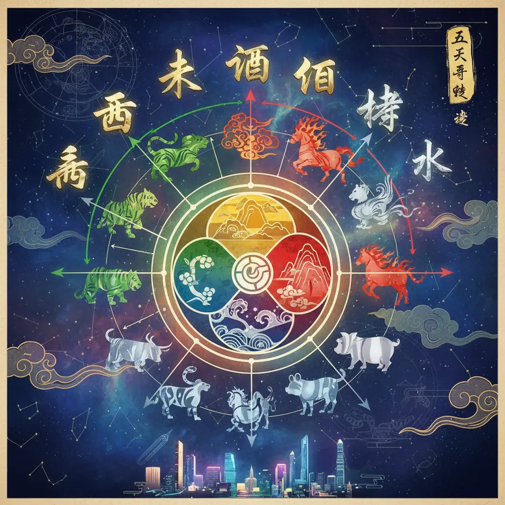 天干地支 - 五行