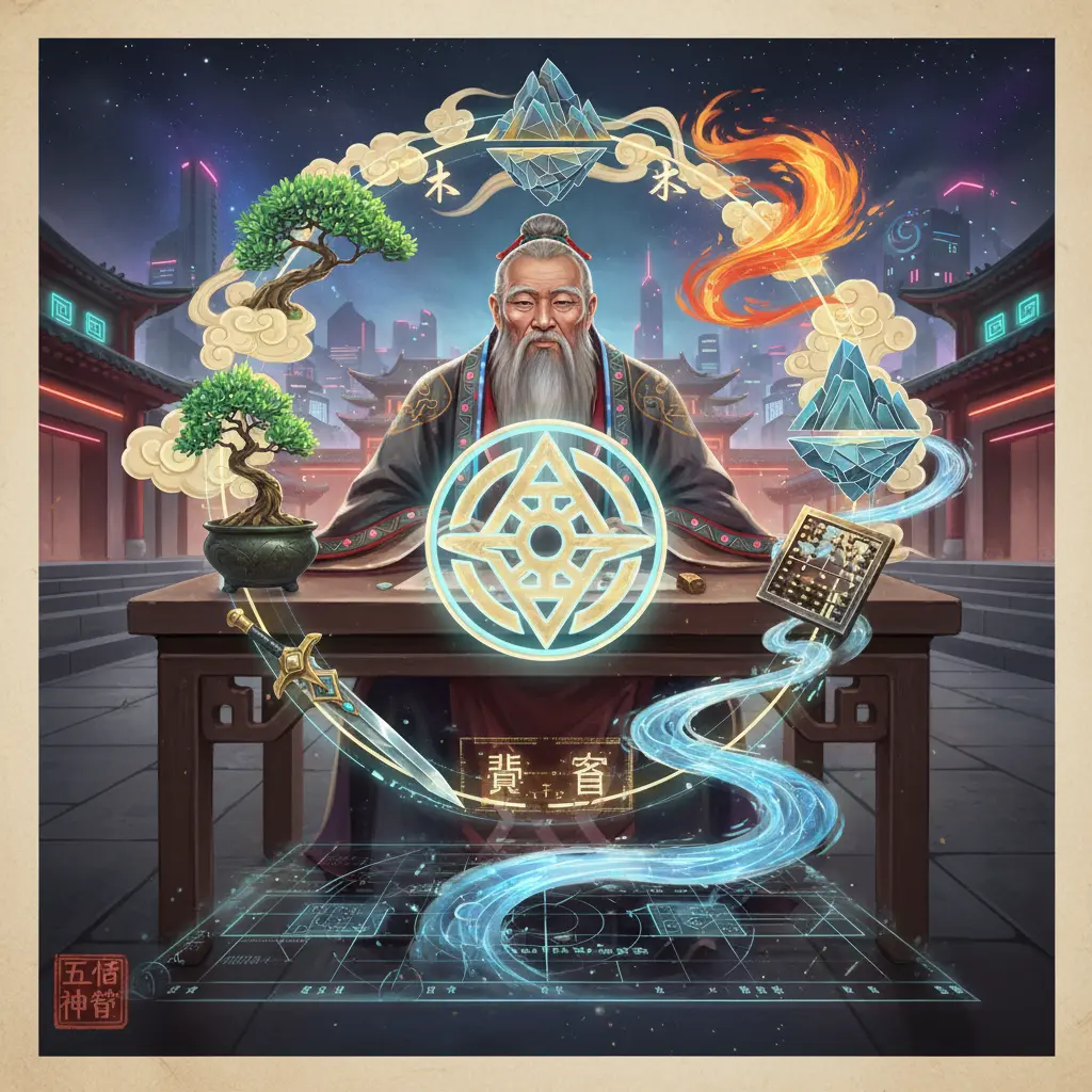 算命師傅 - 五行