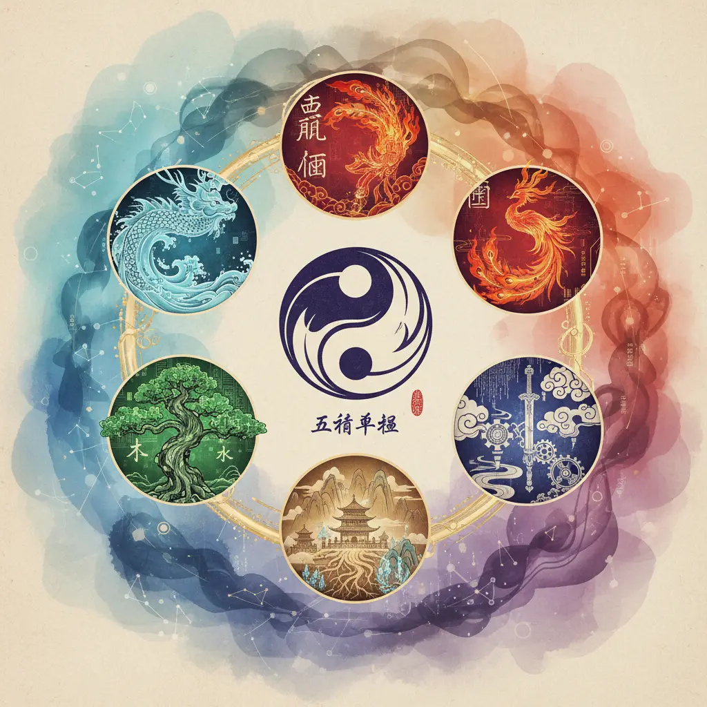 陰陽五行 - 五行平衡