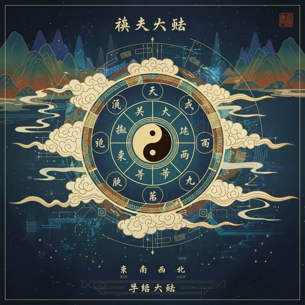 易經八卦 - 後天八卦