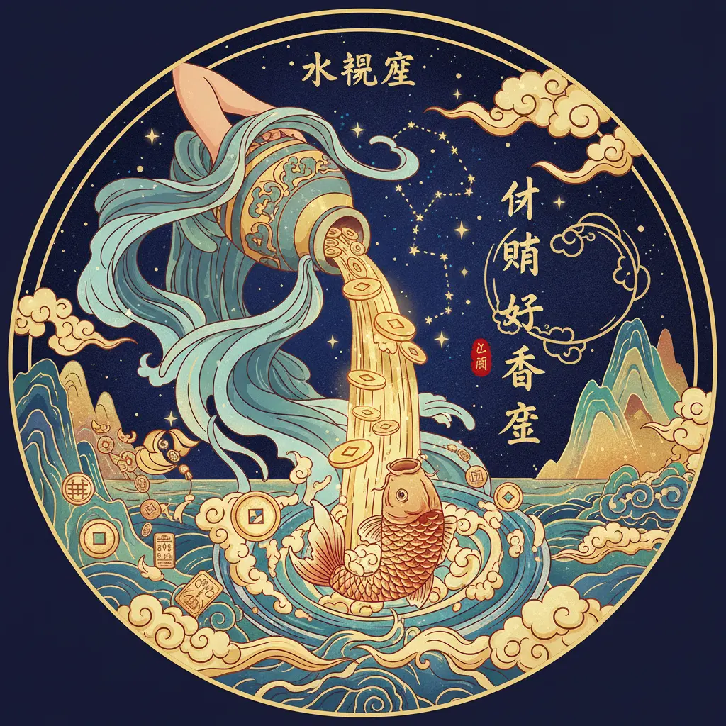 財運最好星座 - 水瓶座
