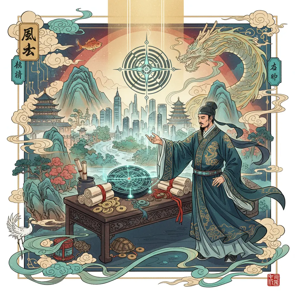 占卜 - 風水