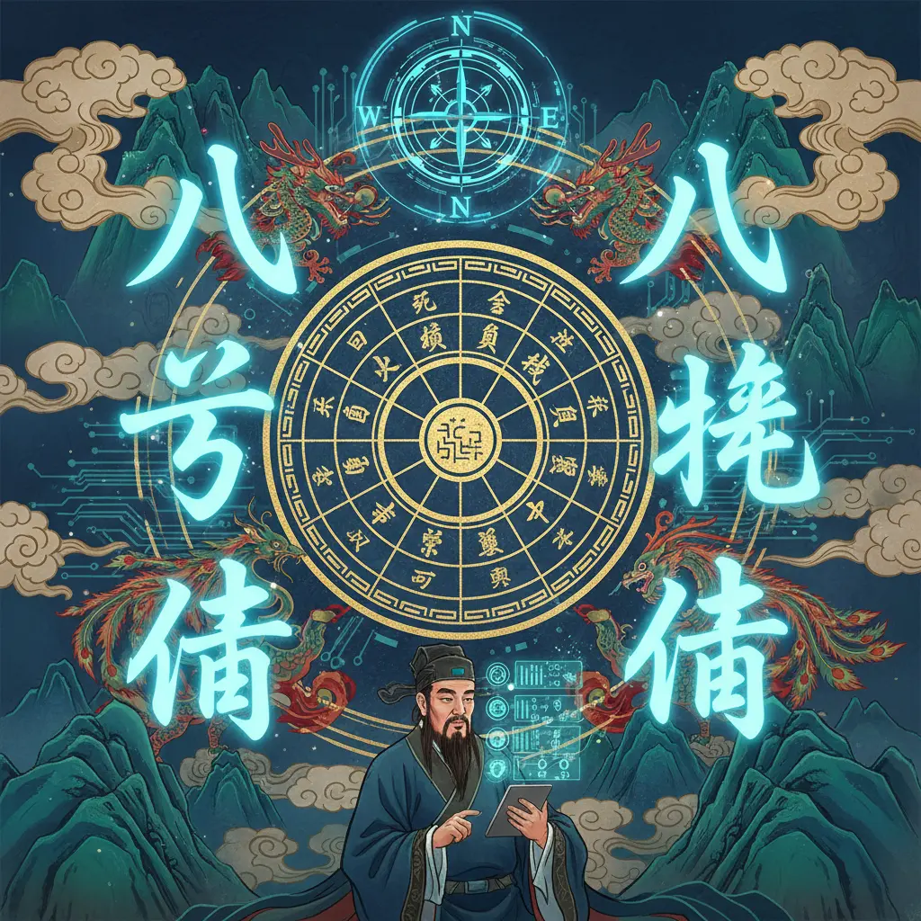 八字批命 - 八字命盤