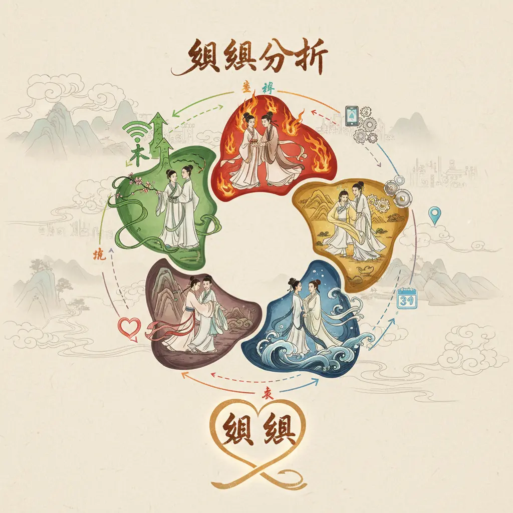 姻緣分析 - 五行理論