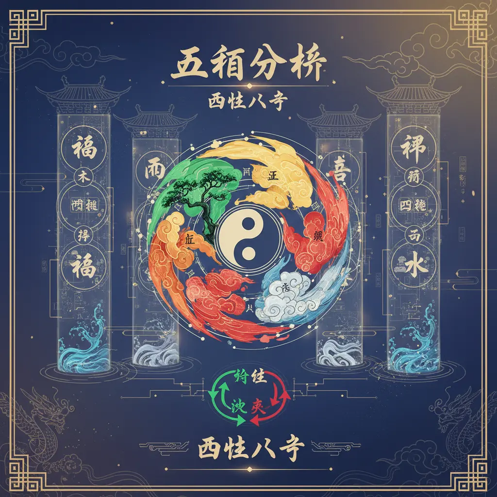四柱八字 - 五行分析