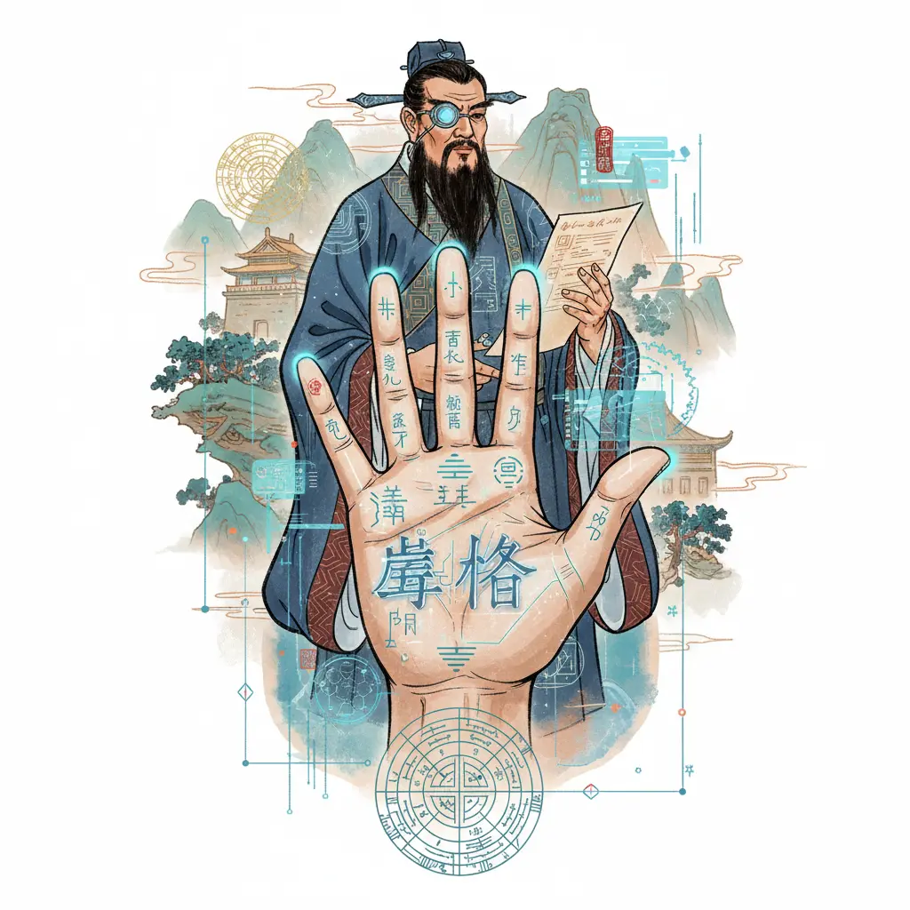鄺偉雄 - 掌相學