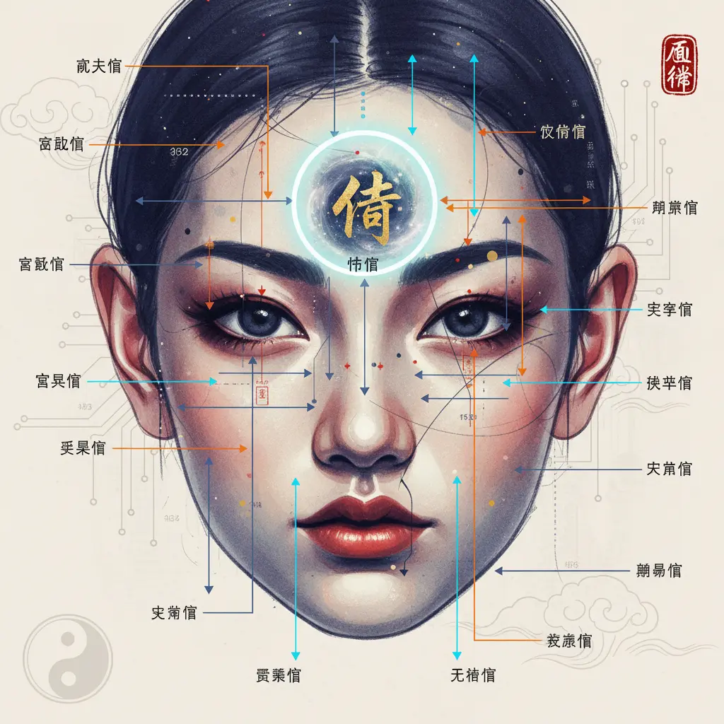 面相分析 - 命宮
