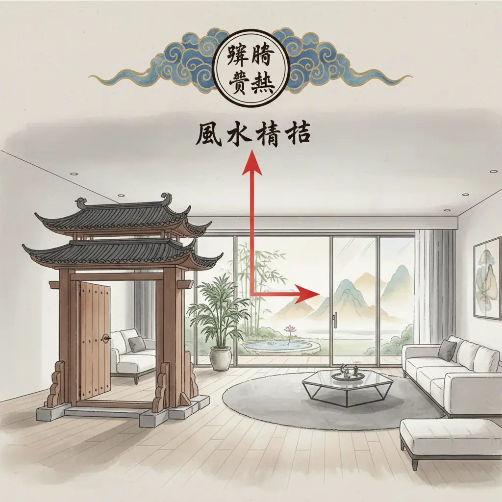 風水禁忌 - 穿堂煞