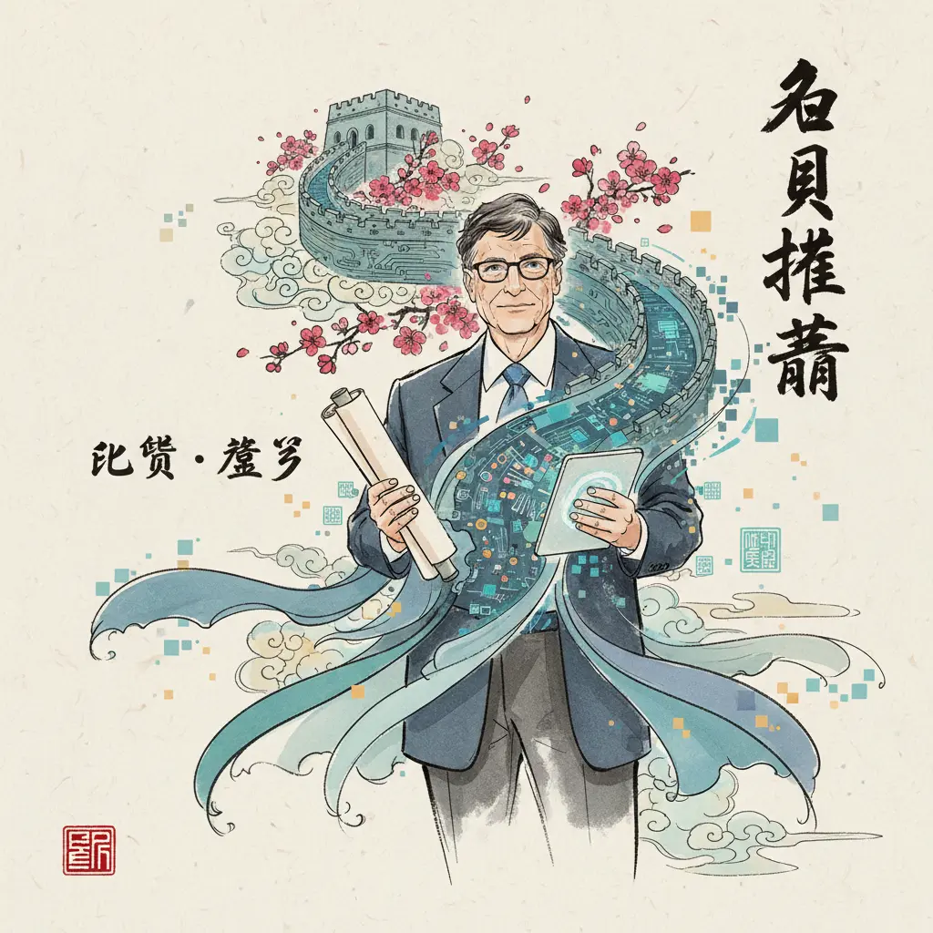 名人推薦 - 比爾.蓋茲