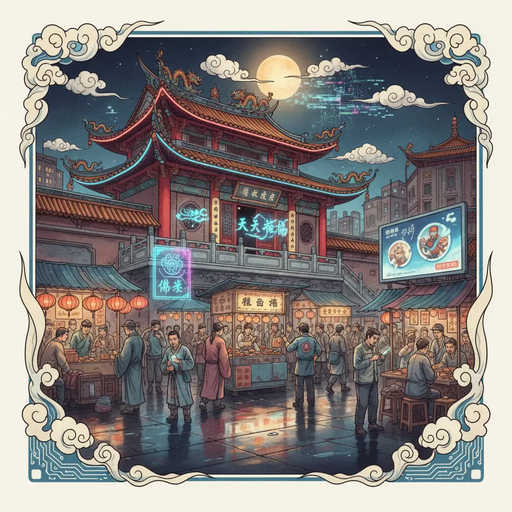 廟街 - 油麻地天后廟