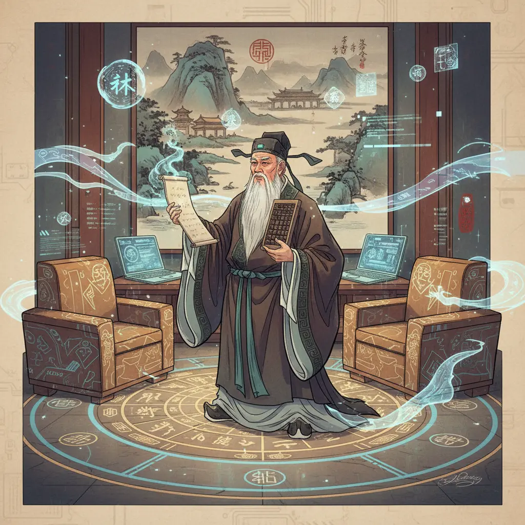 風水佈局 - 算命師