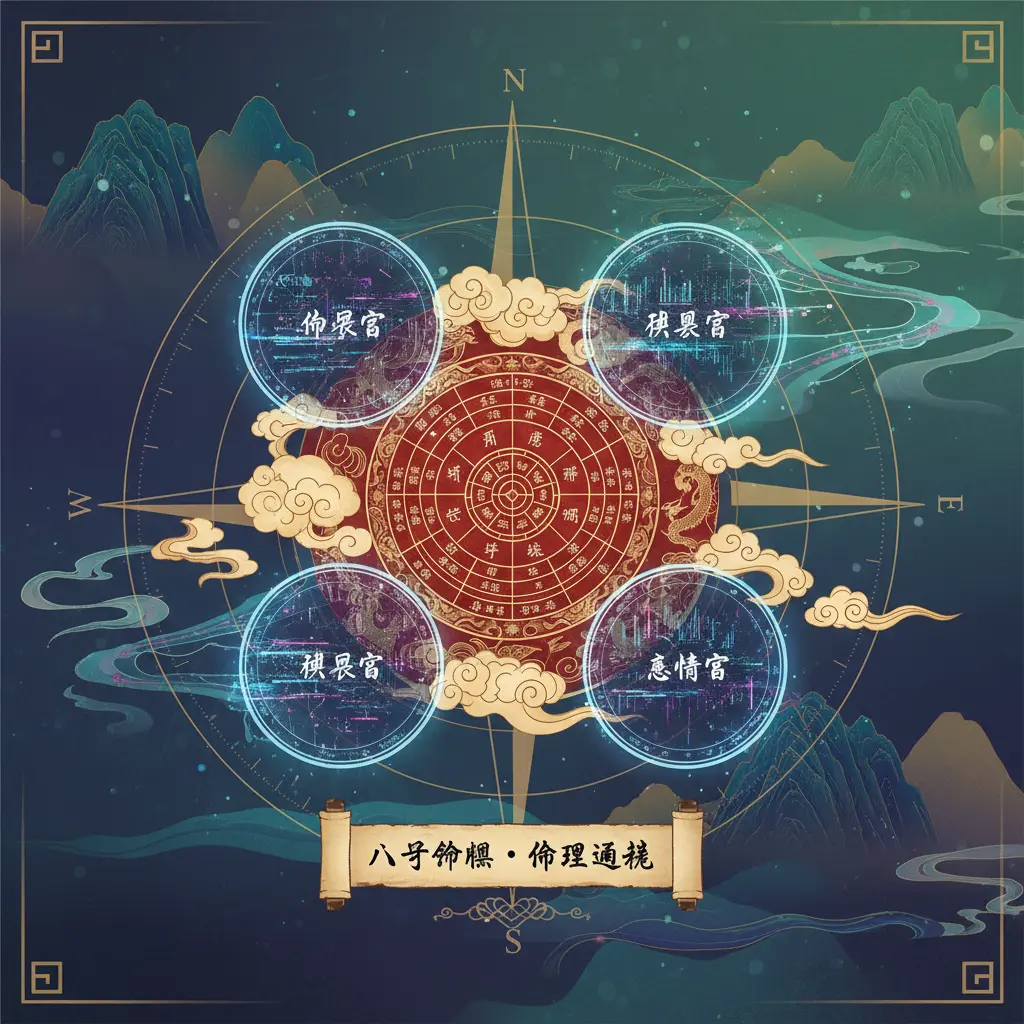 命理運程 - 八字命盤