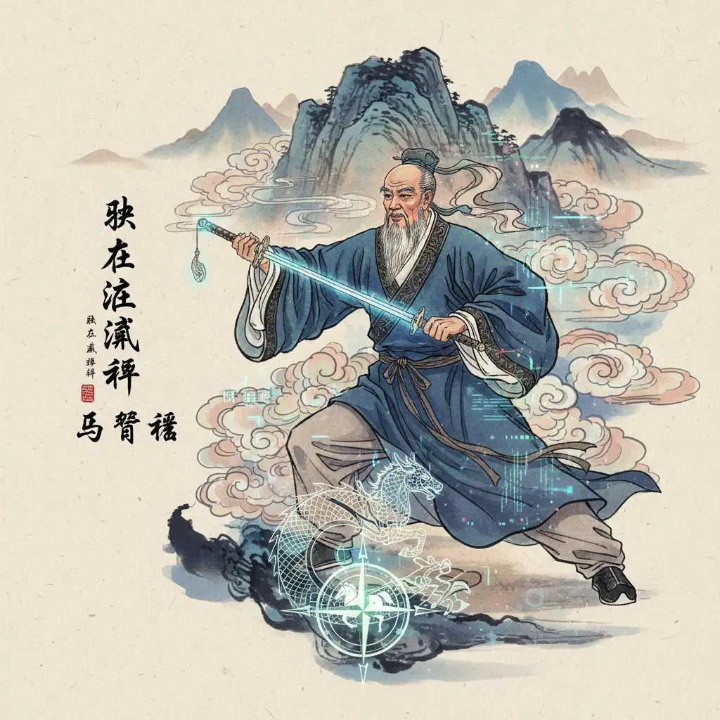 馬君程 - 朱在淵師傅