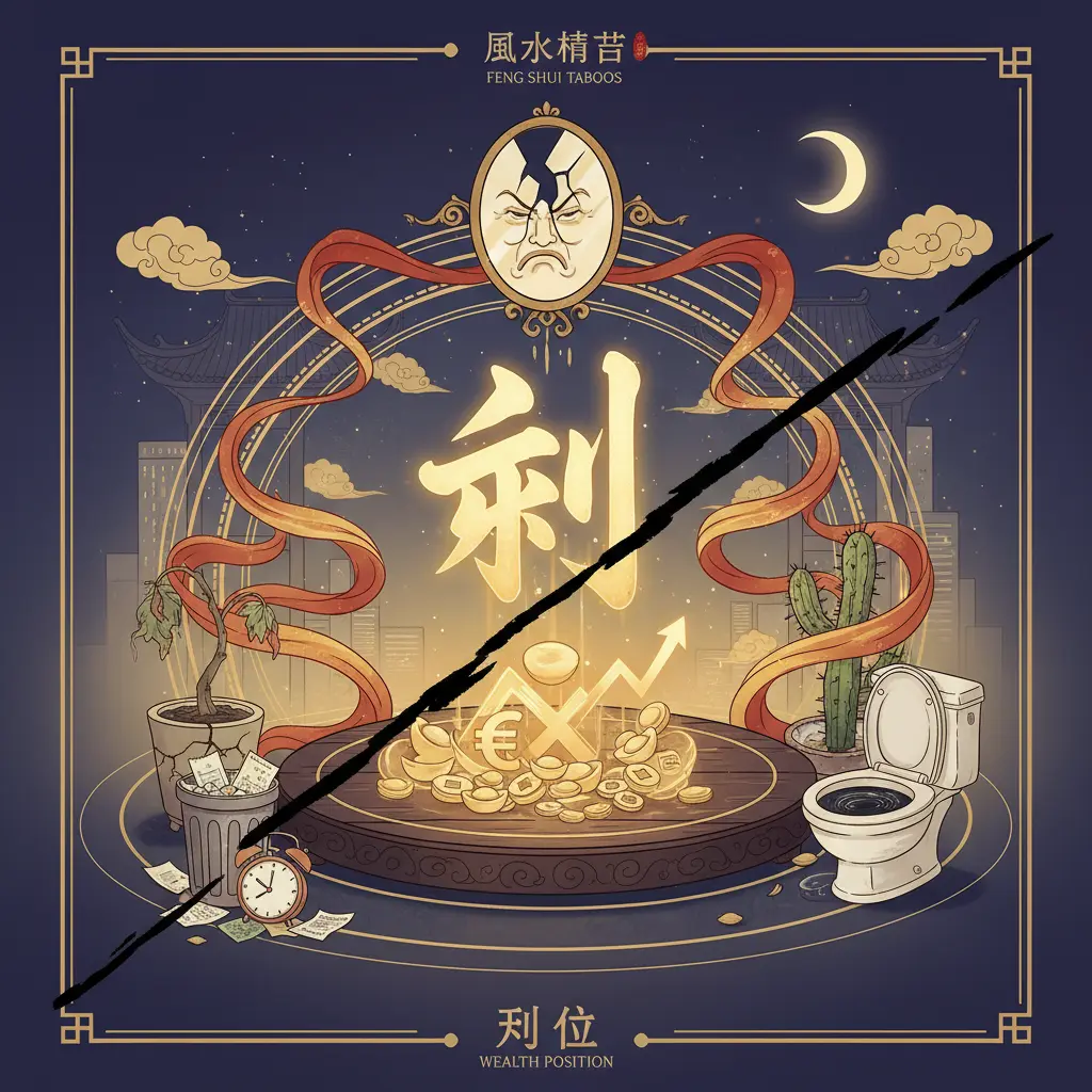 風水禁忌 - 財位