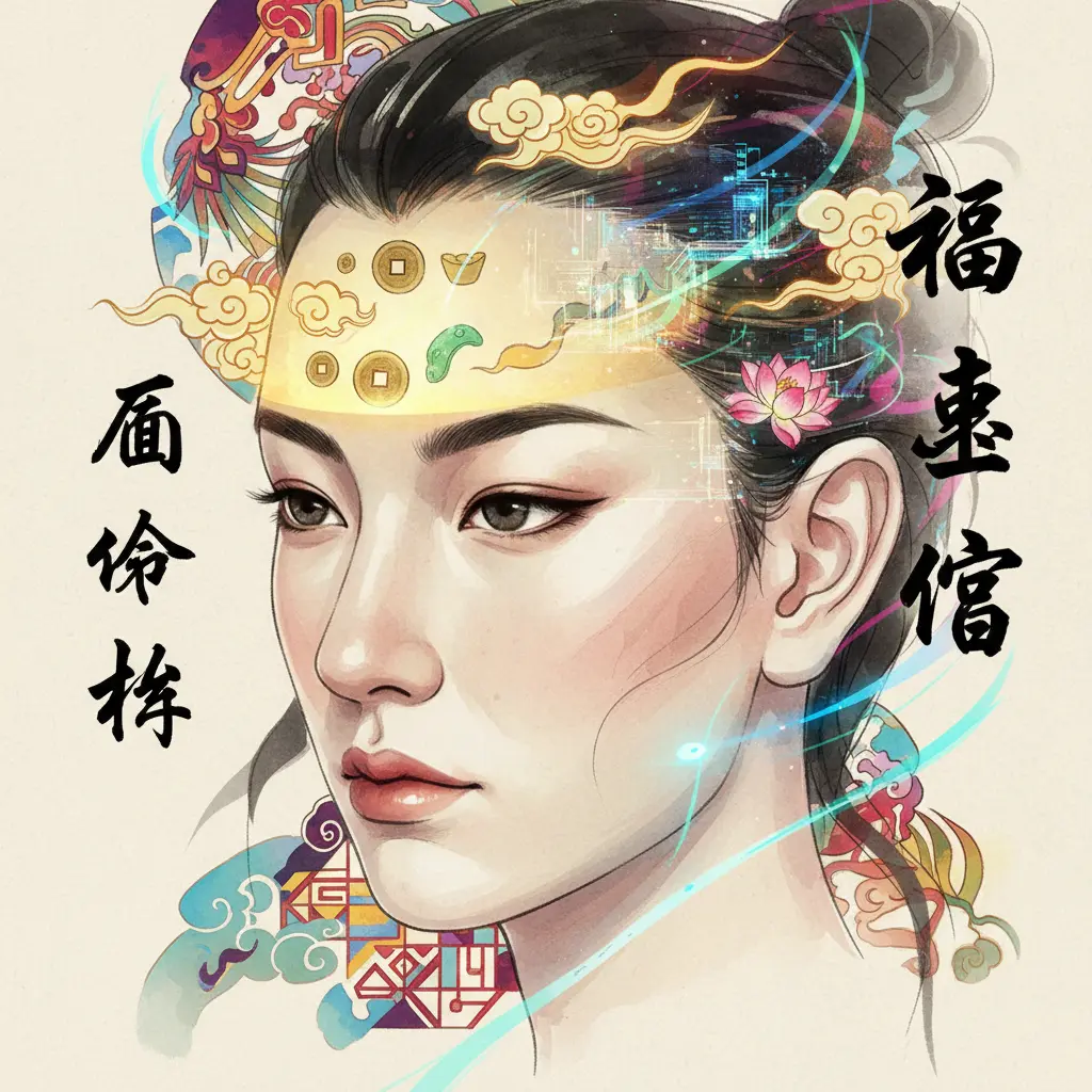面相分析 - 福德宮
