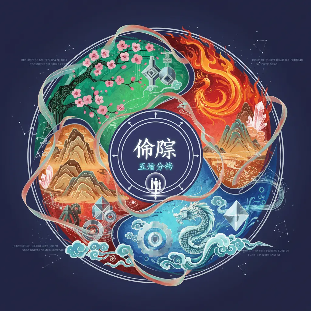 命盤 - 五行分析