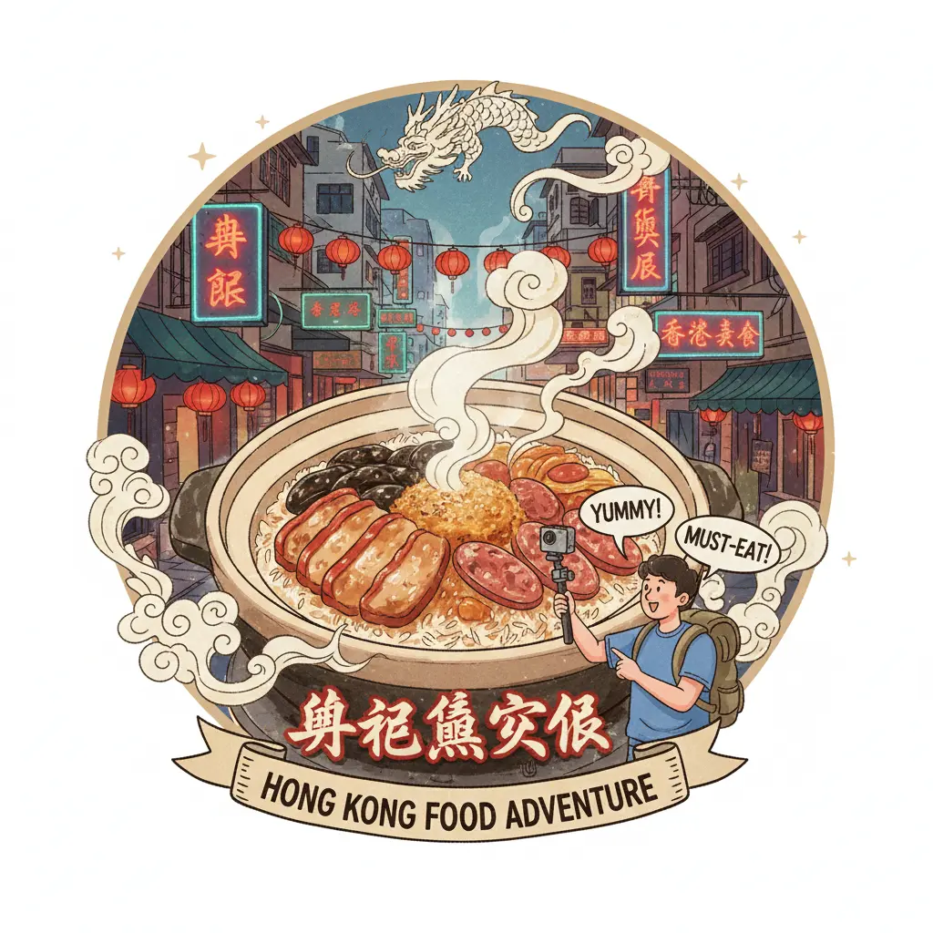 香港vlog - 興記煲仔飯