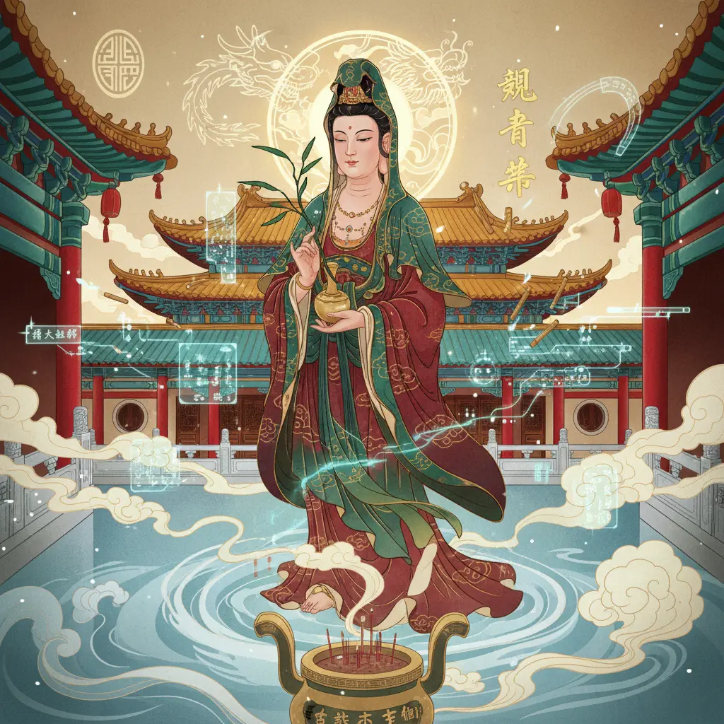 黃大仙廟 - 觀音菩薩