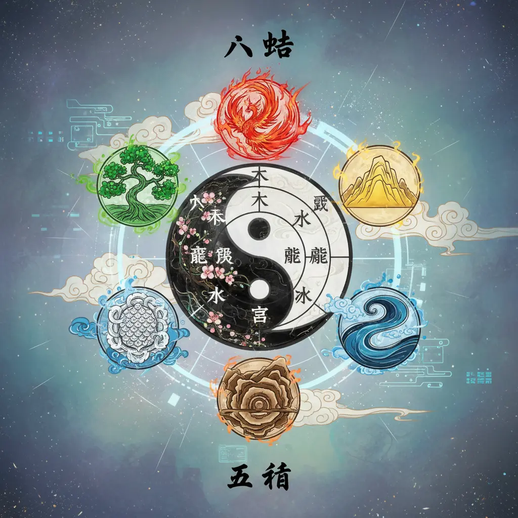 五行 - 八卦