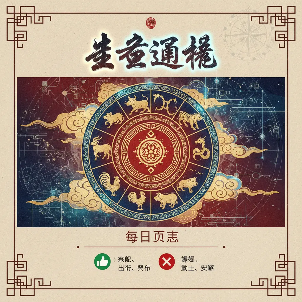 每日宜忌 - 生肖運程
