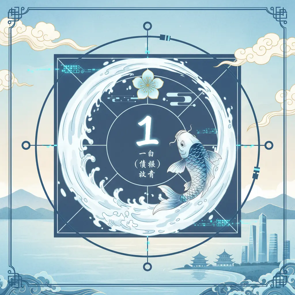 玄空飛星風水 - 一白星