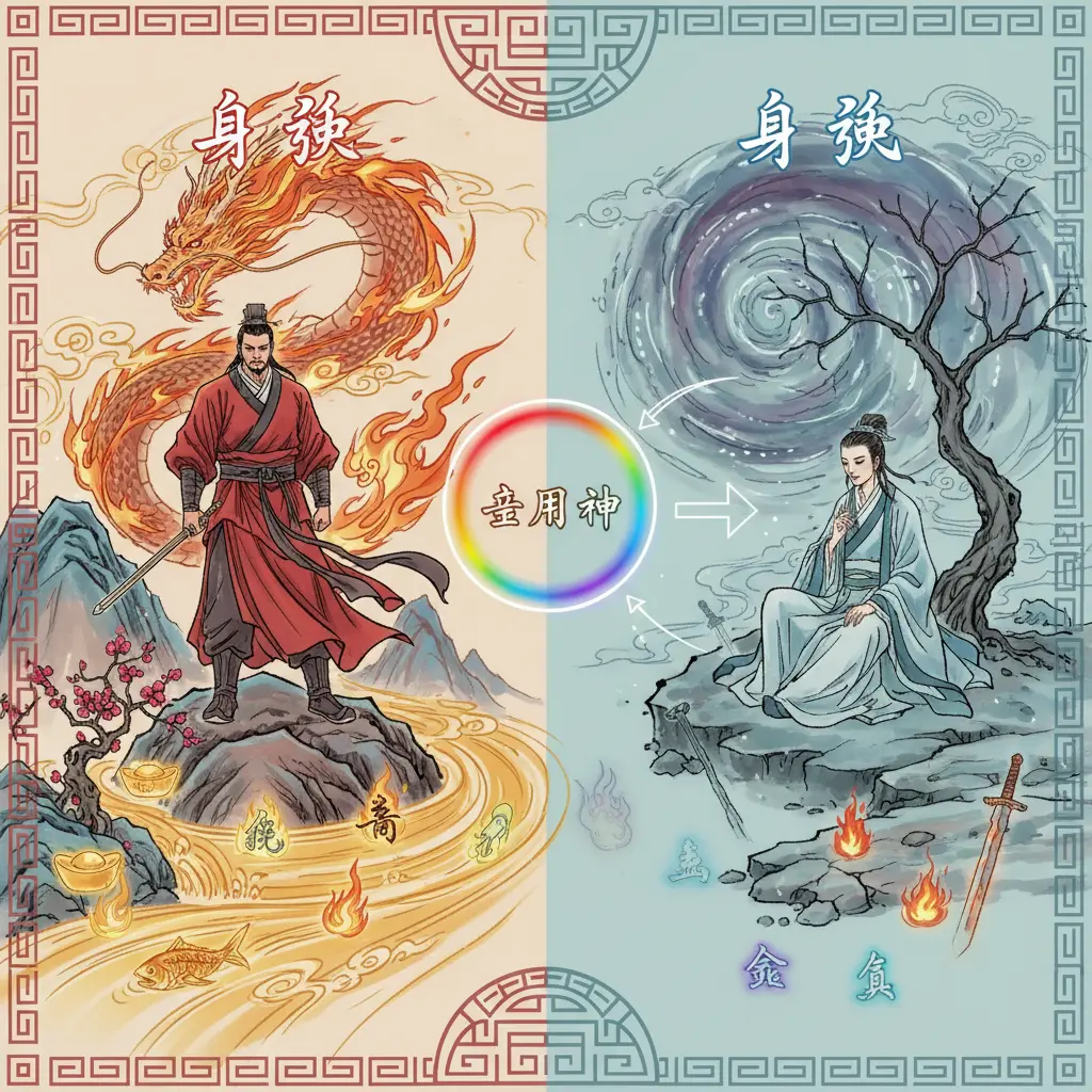 喜用神 - 身強身弱