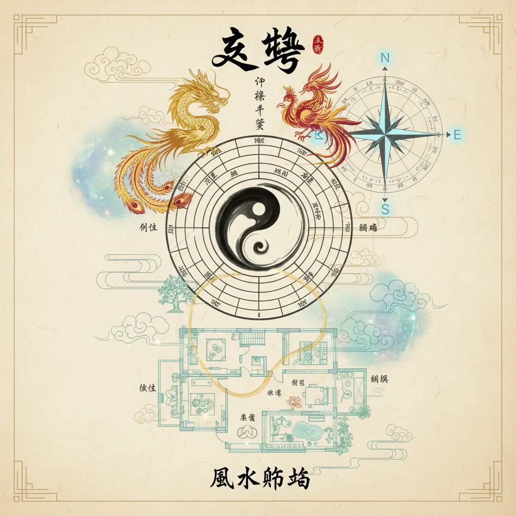 風水佈局 - 玄學