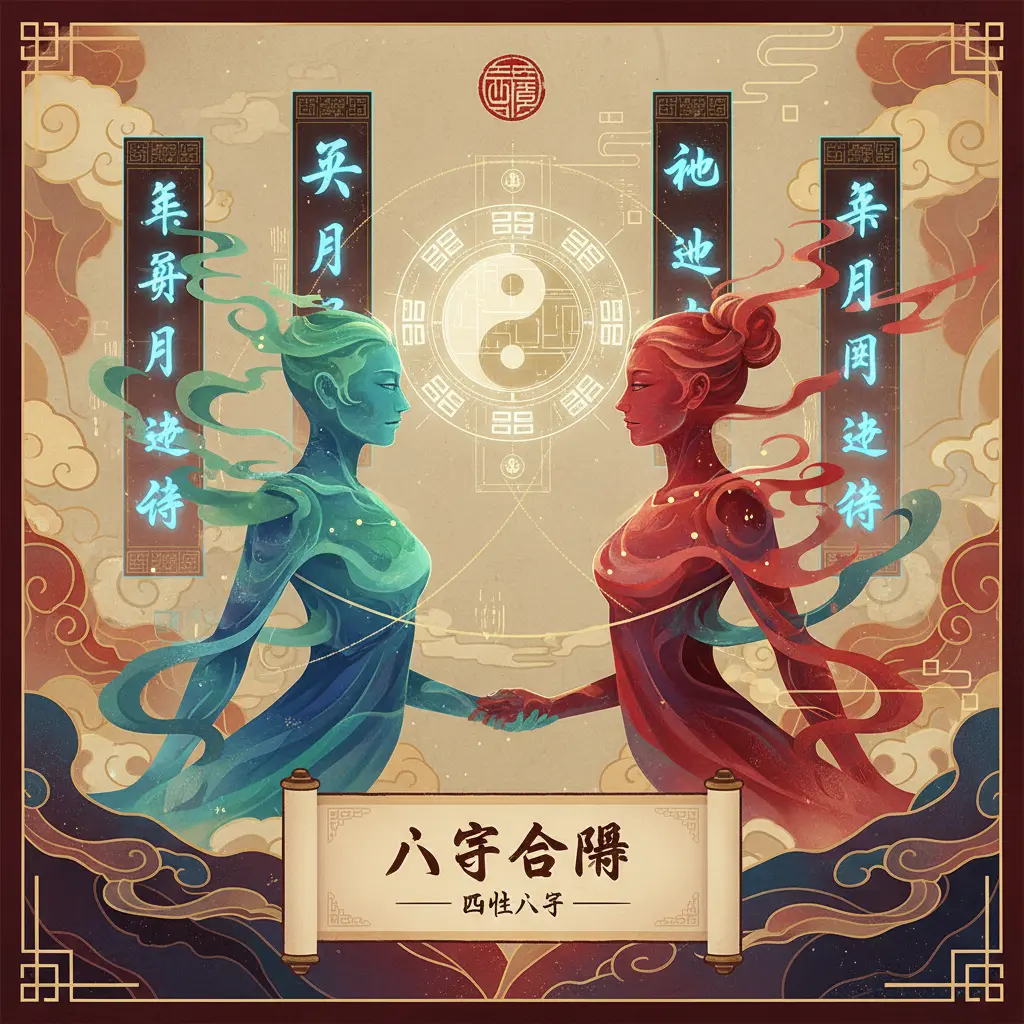 四柱八字 - 八字合盤