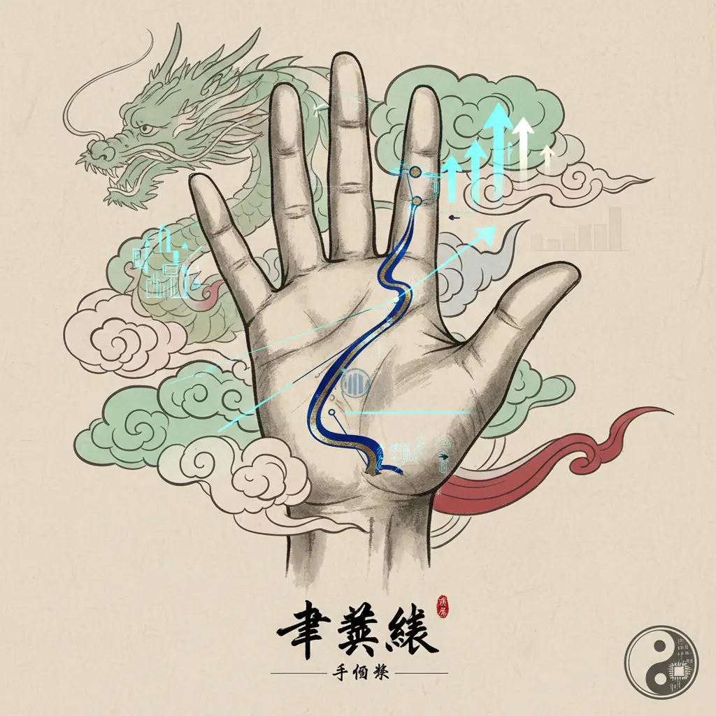 手相學 - 事業線